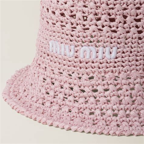 miumiu fabric hat